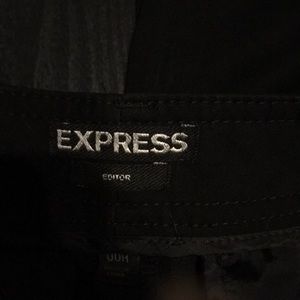 Express black slacks (as is)